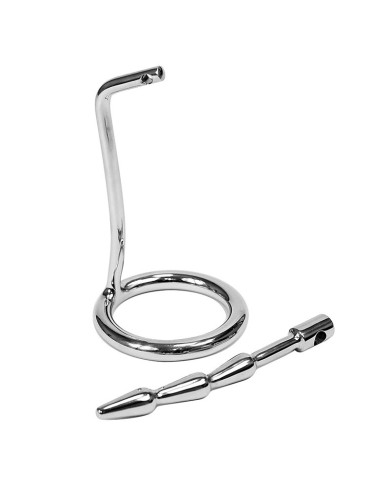 Penis Plug Chastity with padlock - Rimba