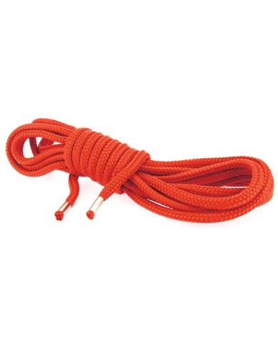 Corde de Bondage Rouge 100% Nylon - Rimba Corde de Bondage Rouge 100% Nylon - Rimba