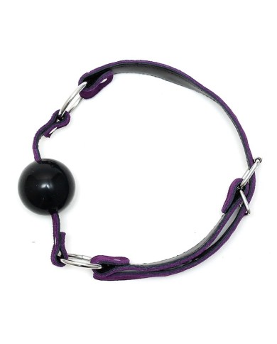 Ball Gag silicone Ø 4.4 cm Purple - Rimba