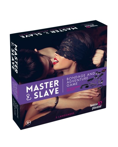 Bondage Spiele für Paare "Master & Slave" Purple - Tease & Please