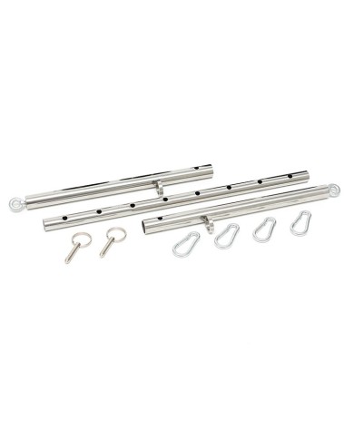 Barre d'écartement 4 anneaux (55-85 cm) - Rimba Barre d'écartement 4 anneaux (55-85 cm) - Rimba