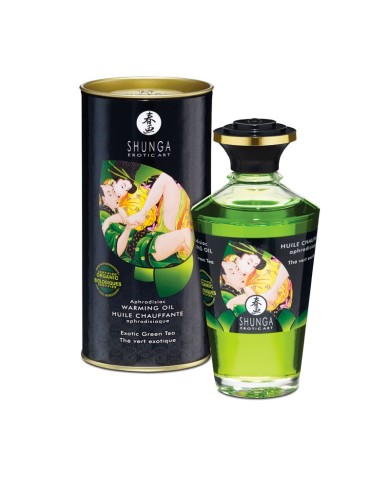 Olio afrodisiaco Shunga - Exotic Green Tea