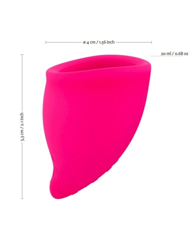 Fun Factory Fun Cup Size A+B - menstrual cup (2pcs)