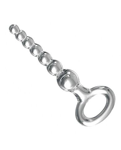 Chapelet anal en verre - Icicles N° 67
