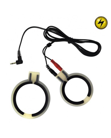 Elektro Sex Siliconen bipolaren Cockringen - Rimba