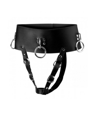 Forced Orgasm Wand Holder Belt - Master Series