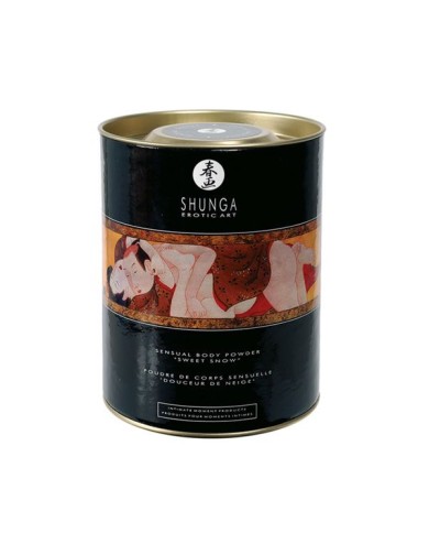 Poudre coporelle Shunga douceur des neiges 228gr Poudre coporelle Shunga douceur des neiges 228gr