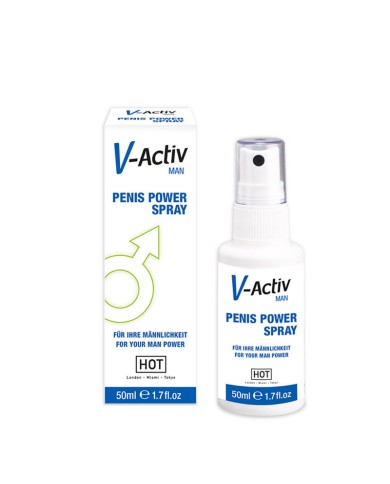 Stimulants sexuels Penis Power Spray HOT V-Activ 50ml Stimulants sexuels Penis Power Spray HOT V-Activ 50ml