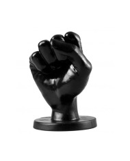 Godemichet géant Poing Fist 14cm - All Black