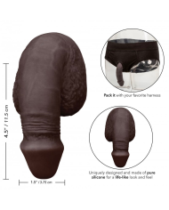 Packing 5 "- silicone penile prosthesis (black)