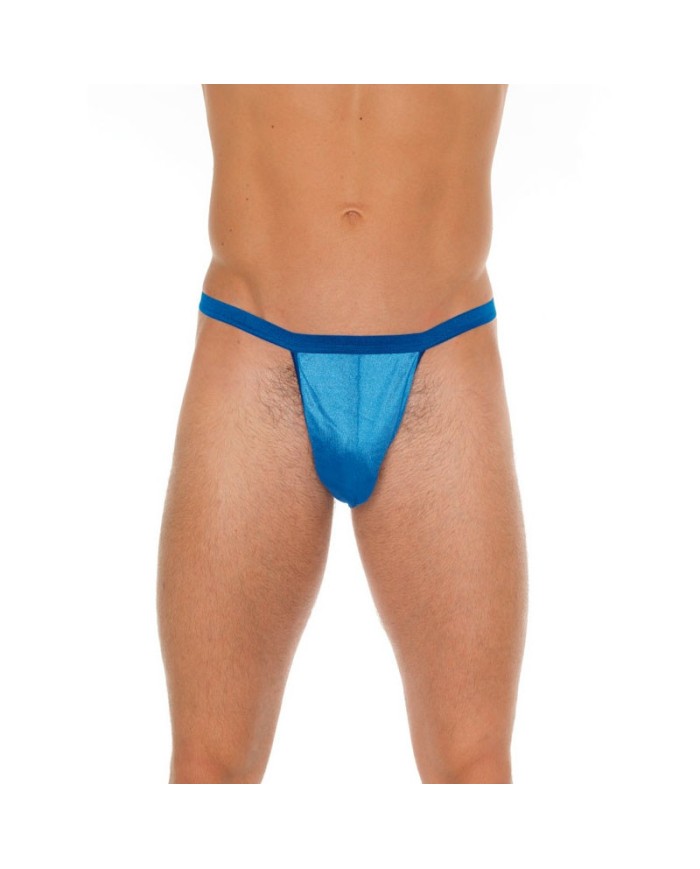 Sexy G string & pouch (blue) - Rimba