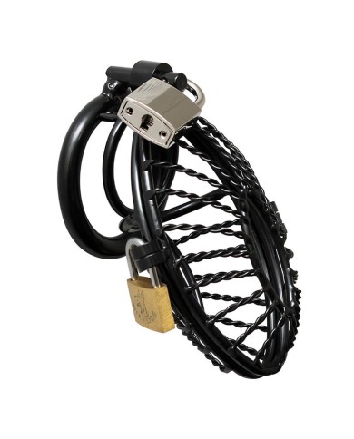 Cage de chasteté avec 2 cadeanas