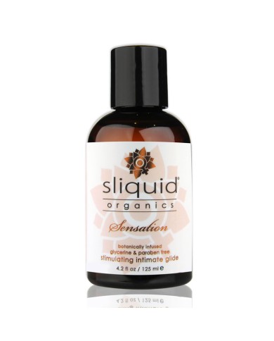 Stimulierendes veganes Gleitmittel - SLIQUID Sensation 125ml