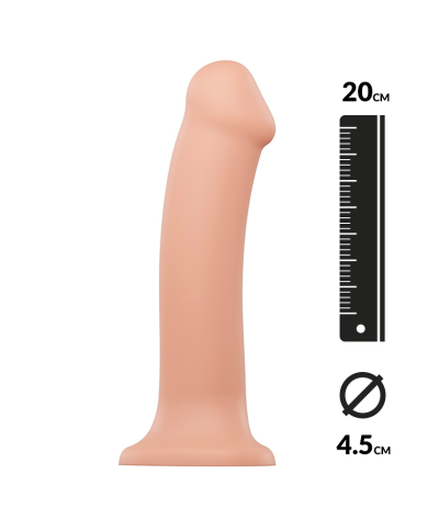 Dildo realistici XXL (Flesh) - Dual Density Strapon-Me by Rimba
