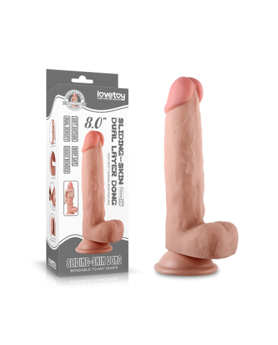 Dildo réaliste Medium 20cm - Lovetoy Dildo réaliste Medium 20cm - Lovetoy