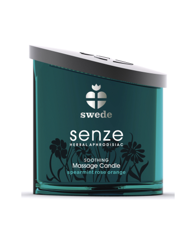 Massagekerze - SWEDE Soothing Spearmint Rose Orange