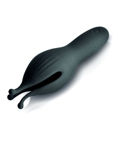 Blue Junker Masturbator - Vibrating Glans Stimulator