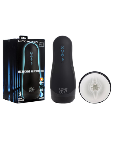 Vibrating and heating masturbator - LoveBotz Auto Milker