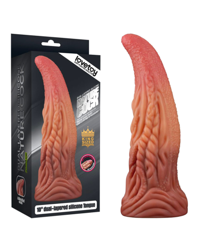 Dildo realistic double density (22.5 cm) - LoveToy Nature Cock