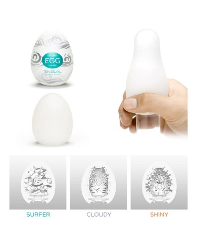 Masturbator Tenga Egg - Surfer sleeve
