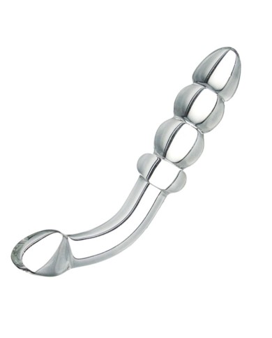 Dildo anal en verre Prisms - Hamsa point G & prostate Dildo anal en verre Prisms - Hamsa point G & prostate