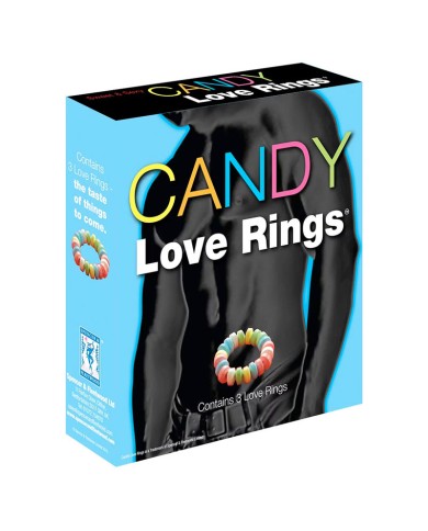 Sous vêtement Bonbon - Candy Cockring 18g (3 pces.) Sous vêtement Bonbon - Candy Cockring 18g (3 pces.)