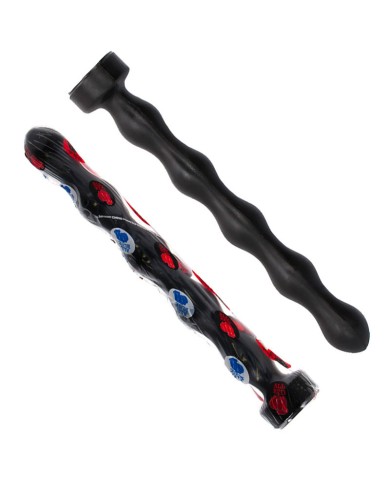 Analdildo 6-Steps-Dildo (30 cm)  - All Black