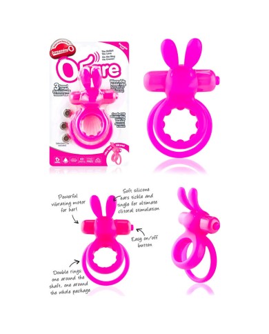 Doppio anello vibrante per il pene – Ohare Screaming O Doppio anello vibrante per il pene – Ohare Screaming O
