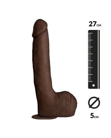 Fallo realistico XXL Rob Piper 27cm (Braun) - Doc Johnson