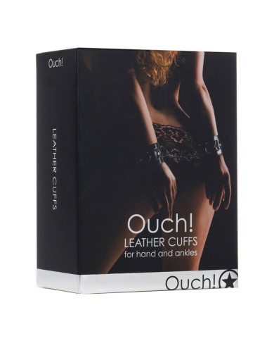 Manette in pelle imbottita nera - XXdreamSToys