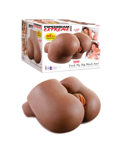 Masturbatore Culo Realistico - Mega Fuck Me Silly (Black) - Pipedream Extreme