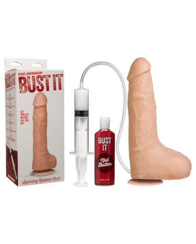 Bust It Strap-On-Me (Fallo eiaculatorio) 15cm - Doc Johnson