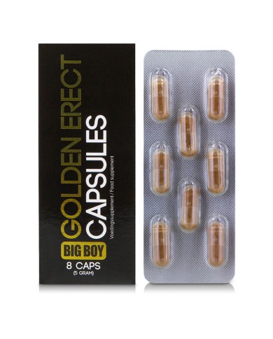 Capsule erettili Golden Erect Capsules (8 caps) - Big Boy