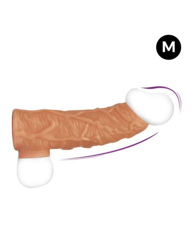 Gaine de pénis grossissante Nude Sleeve 001 (M) - Kokos