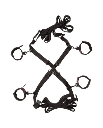 Kit bondage Scandal Over The Bed Cross - Calexotics