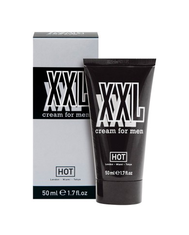 Crème de masturbation 50 ml - HOT XXL Crème de masturbation 50 ml - HOT XXL