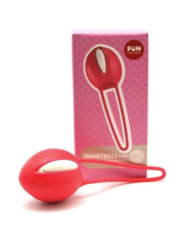 Boule de Geisha Smartballs Teneo uno rouge et blanc - Fun Factory Boule de Geisha Smartballs Teneo uno rouge et blanc - Fun Factory