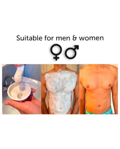 Depilatory powder - Intimate Hair Removal
