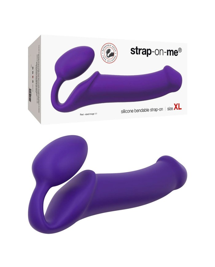 Doppelter Dildo Strap-On-Me X-Large (Violett) - Rimba Doppelter Dildo Strap-On-Me X-Large (Violett) - Rimba