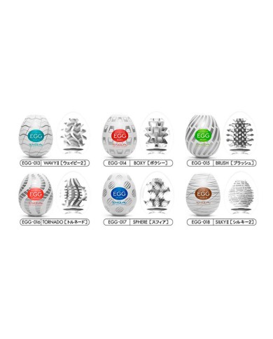 Masturbazione Uova - Tenga assortiment (confezione da 6)
