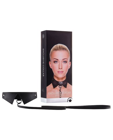 BDSM Collar with leash 58cm