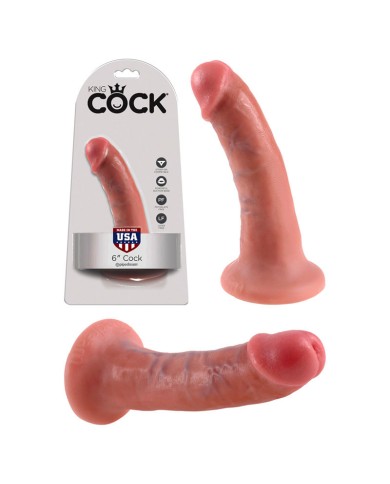 Dildo Realistic RealDeal 17.2cm (Flesh) - King Cock