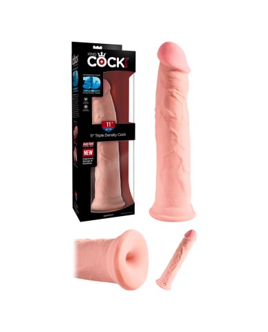 Realistischer Dildo King Cock 3D 15.5cm - Pipedream