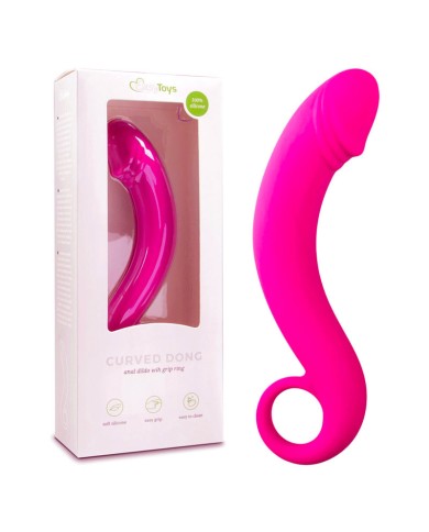 Semi-realistischer Dildo EasyToys Curved Dong - EasyToys