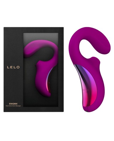LELO Enigma (Deep Rose) - Stimulateur clitoris & Point G LELO Enigma (Deep Rose) - Stimulateur clitoris & Point G