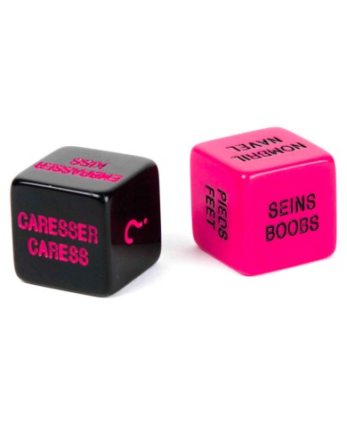 Dice game for adults  Play & Love (French/English)