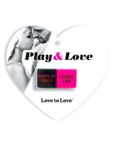 Giochi di dadi per adulti Play & Love (French/English)