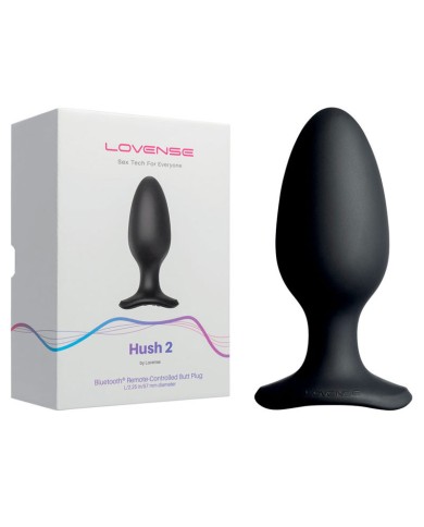 Hush 2 Lovense - Vibrierender vernetzten Analplug (Large)