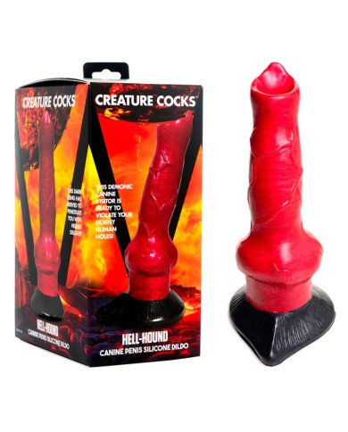 Alien Dildo Hell-Hound (17cm) - Creature Cocks Alien Dildo Hell-Hound (17cm) - Creature Cocks