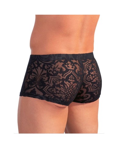 Mutanda Sexy nera Boxer con motivo tribale - Svenjoyment